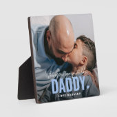 かわいいカスタムフォトキープサケDADDYギフト フォトプラーク (正面)