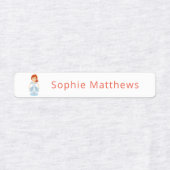 かわいいカスタムプリンセスパーソナライズされた名衣 ラベル (デザイン2)