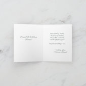 かわいいカスタムプリンセスマルチーズドッグ誕生日カード カード (内部)