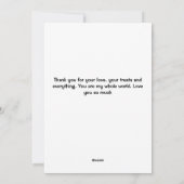 かわいいカスタムベストドッグマムカード シーズンカード (裏面)