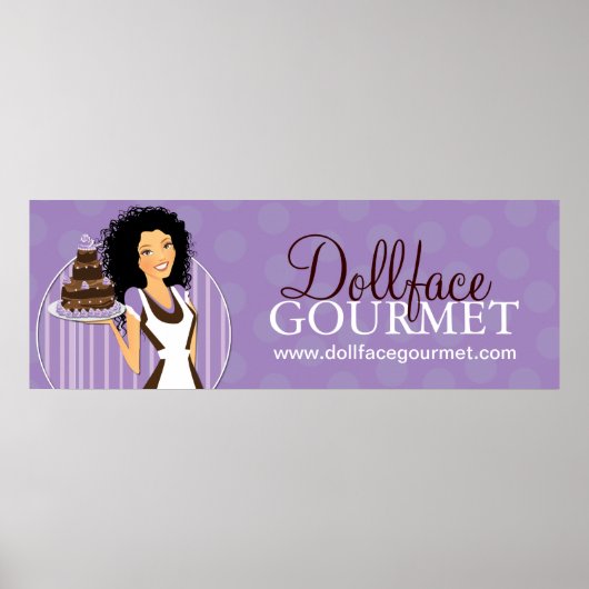 かわいいカスタムベーカリーポスター ポスター (正面)