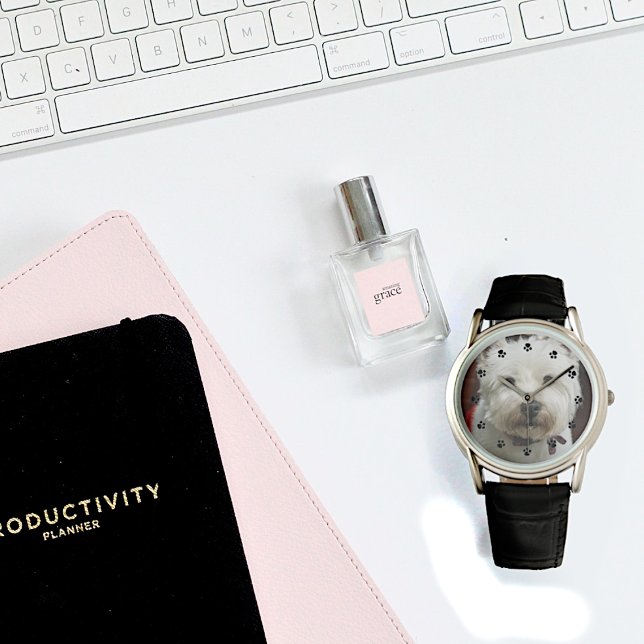 かわいいカスタムペット写真腕時計 腕時計 (クリエイターアップロード済み)