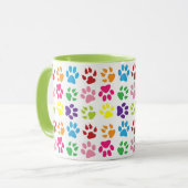 かわいいカスタムポープリントマグ マグカップ (正面左)