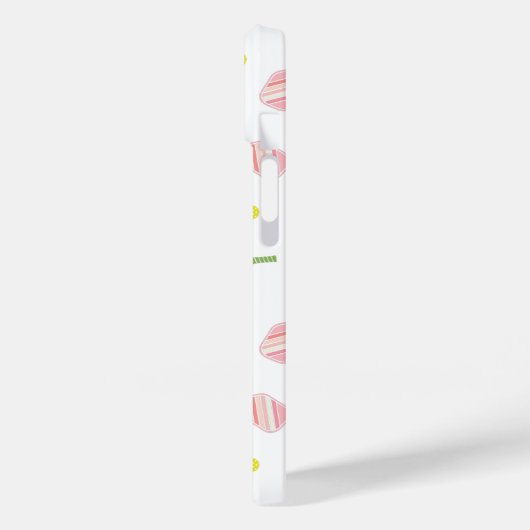 かわいいカスタムモノグラムピックボール Case-Mate iPhoneケース (裏面 / 左)