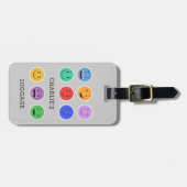 かわいいカスタムラゲッジタグ ラゲッジタグ (正面横)