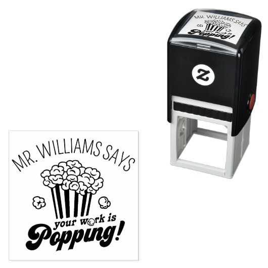 かわいいカスタム先生パーソナライズされたギフト セルフインキングスタンプ (インサイチュ)