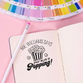 かわいいカスタム先生パーソナライズされたギフト ラバースタンプ