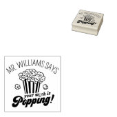 かわいいカスタム先生パーソナライズされたギフト ラバースタンプ (押印)