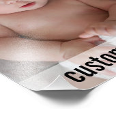 かわいいカスタム写真と文字の追加 フォトプリント            (角)