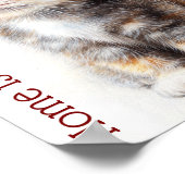 かわいいカスタム子猫の壁飾り、ねこちゃん ポスター (角)