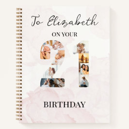 かわいいカスタム家族の写真雑誌 ノートブック