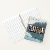 かわいいカスタム家族の写真雑誌 ノートブック (内部)