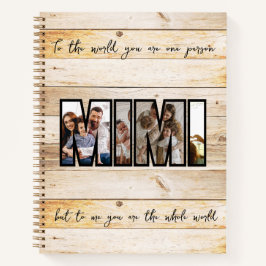 かわいいカスタム家族の写真雑誌 ノートブック