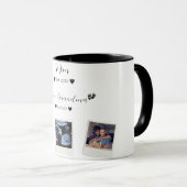 かわいいカスタム家族の写真 マグカップ (正面右)