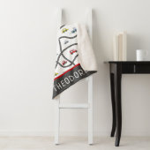 かわいいカスタム小さな男の子の名前キッズカー シェルパブランケット (インサイチュ)