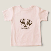 かわいいカスタム文字グラフィックTシャツトリブレンドシャツ (デザイン正面)