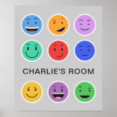 かわいいカスタム文字ポスター ポスター (正面)