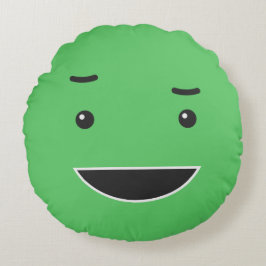 かわいいカスタム文字装飾用クッション ラウンドクッション