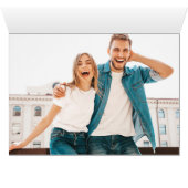 かわいいカスタム赤いハート文字写真バレンタインデー (内部横(下))