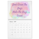 かわいいカスタム カレンダー (2月 2027)