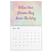 かわいいカスタム カレンダー (3月 2027)