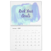 かわいいカスタム カレンダー (1月 2027)