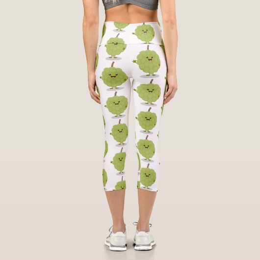 かわいいカスタードアップルチェリモーヤ漫画 カプリレギンス (裏面)