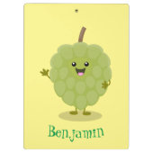 かわいいカスタードアップルチェリモーヤ漫画 クリップボード (裏面)