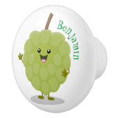 かわいいカスタードアップルチェリモーヤ漫画 セラミックノブ (右)