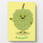 かわいいカスタードアップルチェリモーヤ漫画 フォトプラーク (正面)