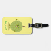 かわいいカスタードアップルチェリモーヤ漫画 ラゲッジタグ (正面横)