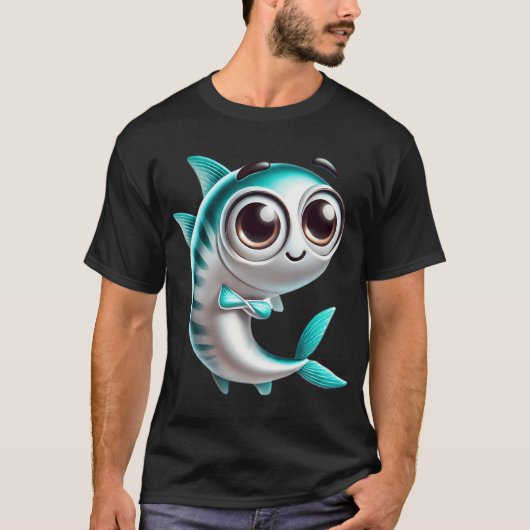 かわいいカタクチイワシ Tシャツ (正面)