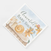 かわいいカタツムリとラディバグガーデンテーマベビーシャワー (コーナー)