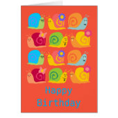 かわいいカタツムリの幸せ (正面)