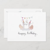 かわいいカタツムリの誕生日ポストカード ポストカード (正面/裏面)