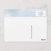 かわいいカタツムリはがき ポストカード (裏面)