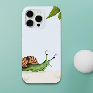 かわいいカタツムリ動物 iPhone 15 PRO MAXケース