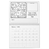 かわいいカタツムリ2026中色系 カレンダー (2月 2026)