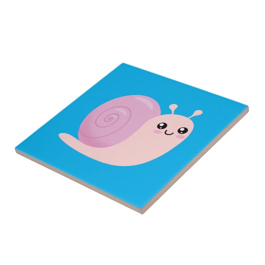 かわいいカタツムリ タイル (側面)