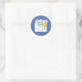 かわいいカタツムリ ラウンドシール (バッグ)