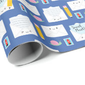 かわいいカタツムリ ラッピングペーパー (ロールコーナー)