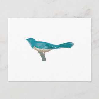 かわいいカッコウの鳥 ポストカード