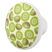 かわいいカットキウイ模様 セラミックノブ (右)