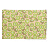 かわいいカットキウイ模様 枕カバー (裏面-左)