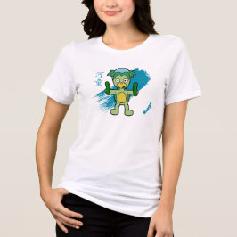 かわいいカッパ妖怪モンスター トライブレンドＴシャツ