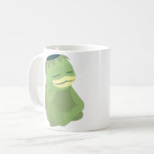 かわいいカッパ コーヒーマグカップ (正面左)