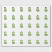 かわいいカッパ ラッピングペーパー (フラット)