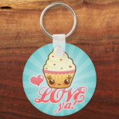 かわいいカッピーケーキ キーホルダー (正面)