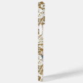 かわいいカップでかわいい水色の子猫 Case-Mate iPhoneケース (裏面 / 右)