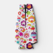 かわいいカップケーキとお茶ポット ボトルクーラー (裏面)